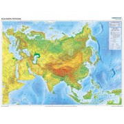 Azja-mapa fizyczna