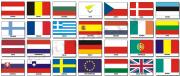Flagi UE -  A4