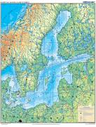 Mapa fizyczna Kraje basenu Morza Bałtyckiego