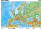 Mapa Europy fizyczna/polityczna