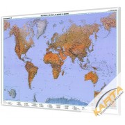  Mapa magnetyczna Świata fizyczna 1:35 mln. 132x82 cm