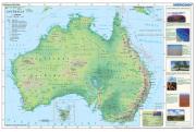 Mapa fizyczna Australi