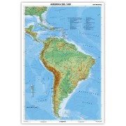 Ameryka południowa mapa fizyczna